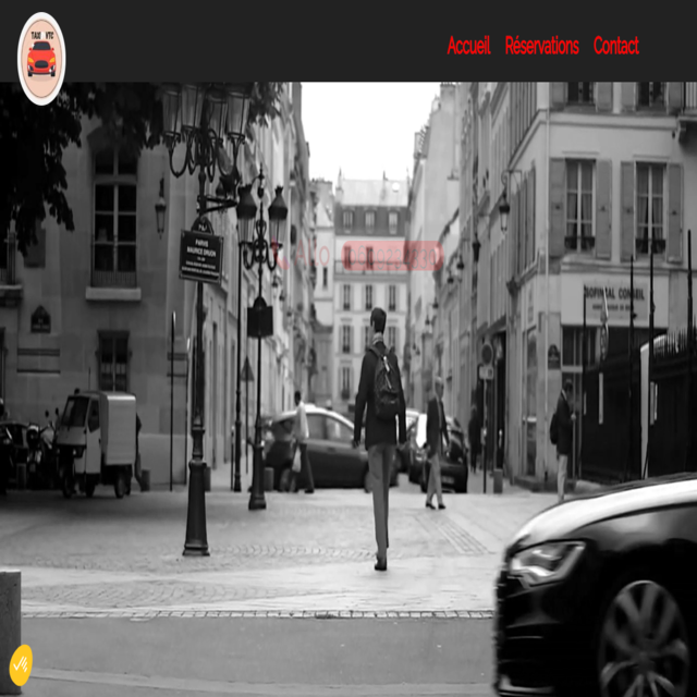 Aperçu site VTC Bordeaux, création site chauffeur privé Gironde